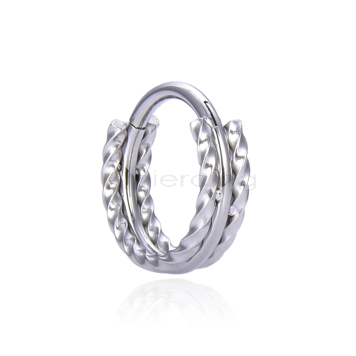Helix - Hinged Segment Ring 1.2x10mm Surgical Steel 316L 90050S