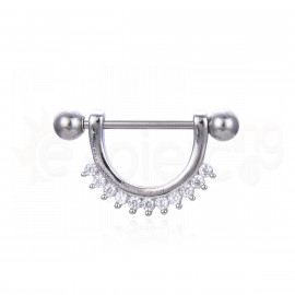 Nipple earring Surgical Steel 316L NP0004-2